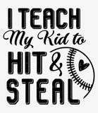 I Teach My Kid To Hit ⚾️ Baseball Tee