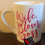 Wife Mom Boss Mug