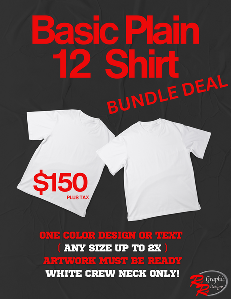 12 Shirt Bundle Deal