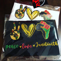 Love Peace Juneteenth