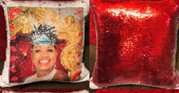 Custom Sequin Pillow