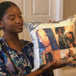 Custom Sequin Pillow